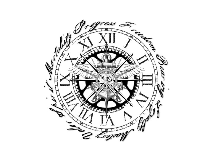 Steampunk Clock Drawing at GetDrawings | Free download