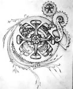 246x300 Steampunk Compass Drawings Bing Images Skin Deep, Steampunk Home