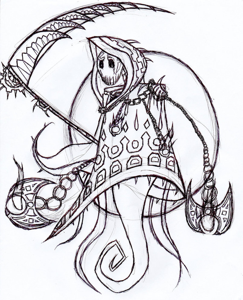 805x992 Steampunk Grim Reaper By Finallyinsane