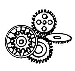 250x235 Small Steampunk Gears