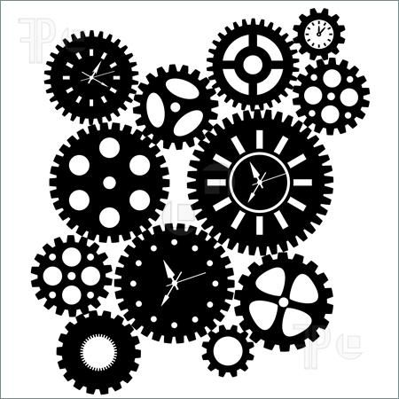 450x450 Gears Clipart Diy Steampunk Clock Cogs Clipart Steampunk