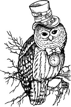 233x350 Stampendous Wood Mounted Rubber Stamp