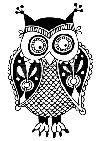 322x450 6,685 Owl Silhouette Stock Vector Illustration And Royalty Free