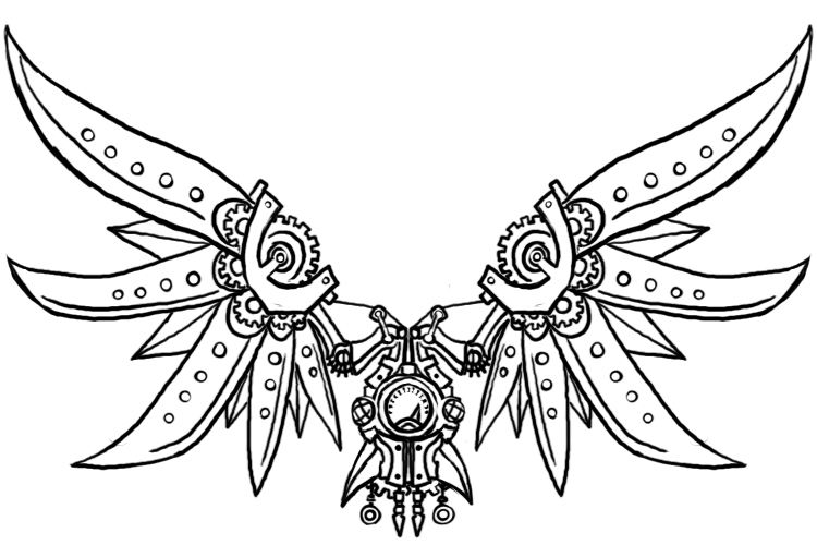 750x500 Steampunk Wings 2 By Genesischant