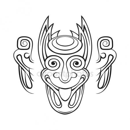 450x450 Black And White Drawing With Scary Skull, Steampunk And Ghotic