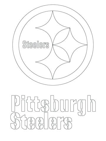 360x480 Steelers Coloring Page Football Helmet Drawing Pittsburgh Steelers