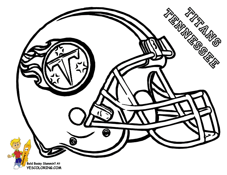 792x612 Tennessee Titans Football Helmet Coloring Pages