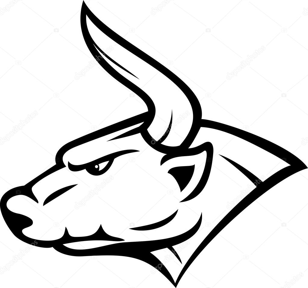 1023x957 Bull Head Stock Vector Tribaliumivanka