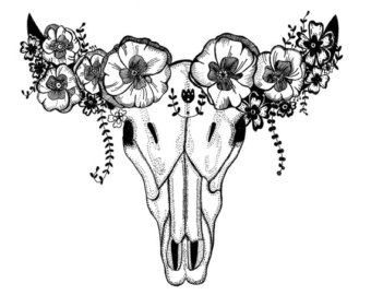 340x270 Cattle Skull Tattoos