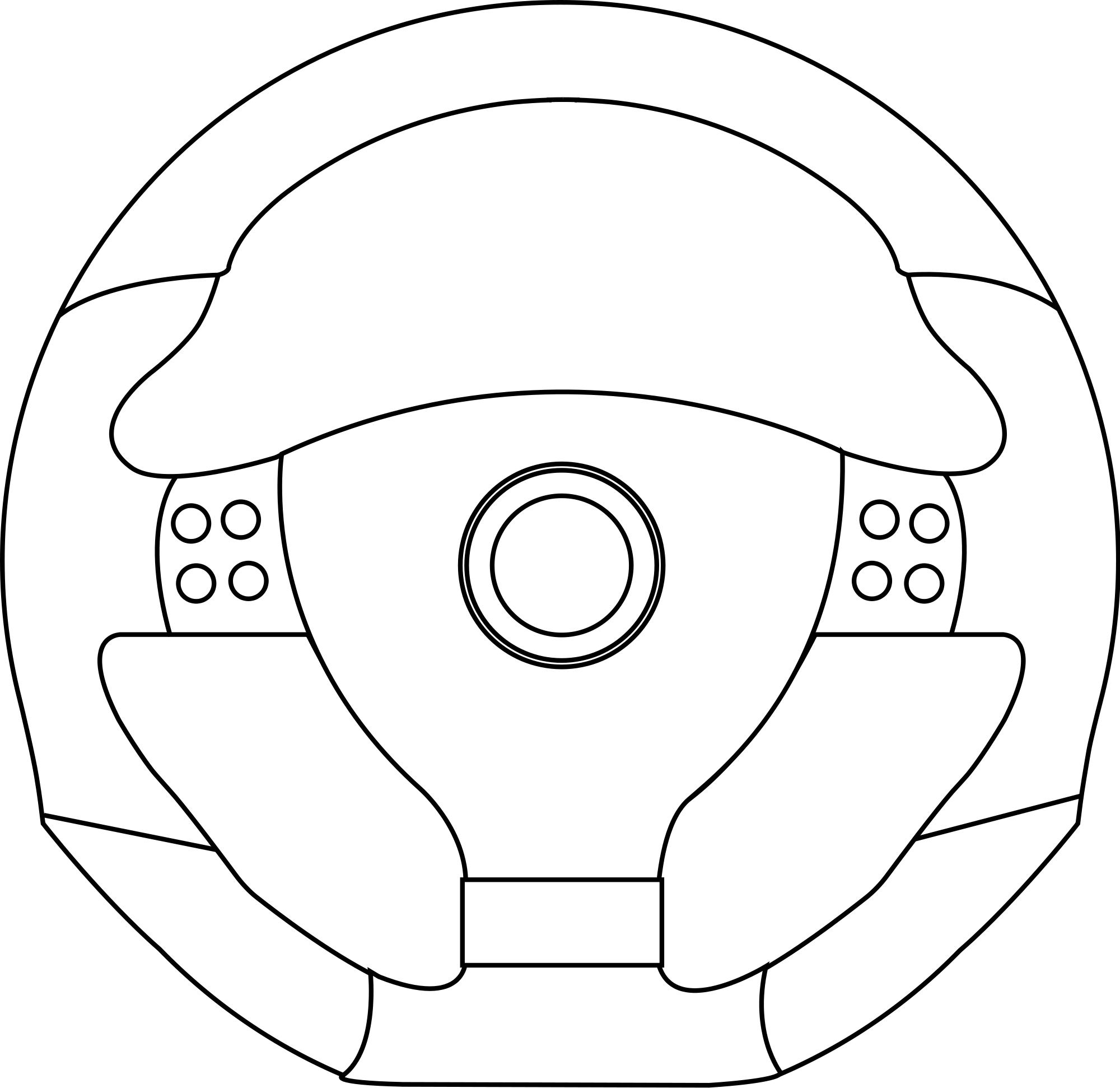 2000x1942 Filevwwheelbw.svg