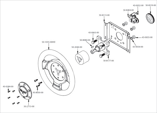 602x433 Steering Wheel Assembly