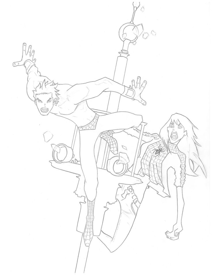 736x952 Spider Island Drawing Spider