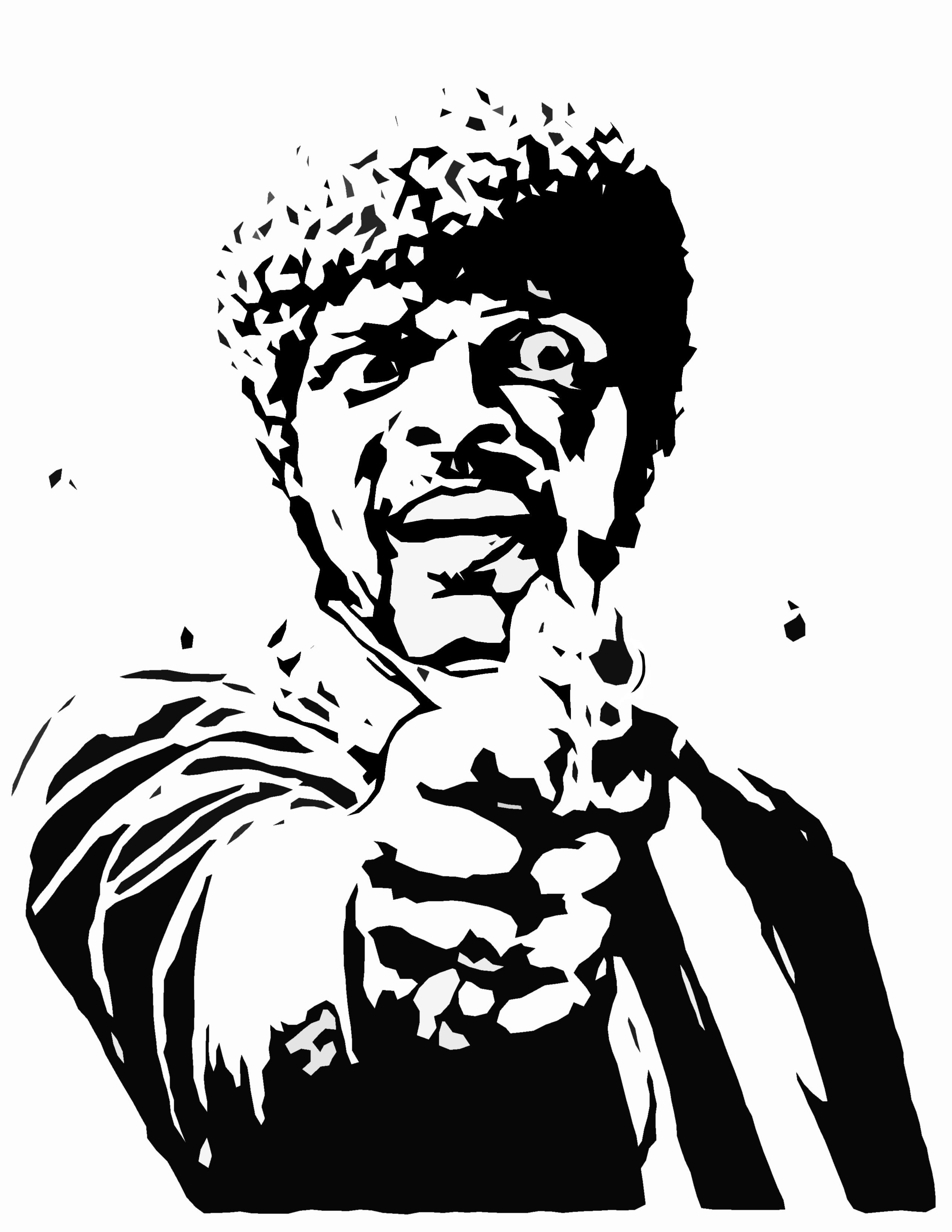 2550x3300 Pulp Fiction Drawing