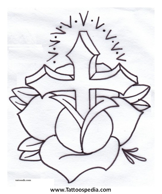 545x650 Cross Tattoos Stencils 2 Cross Tattoos Stencils 2 Tattoo Crosses