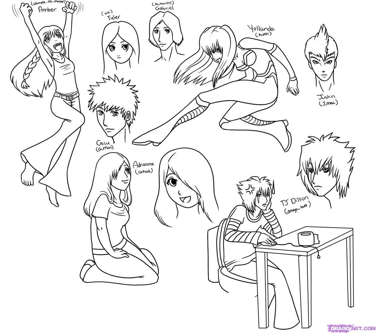 1200x1062 Drawing How To Draw A Manga Character Step By Step