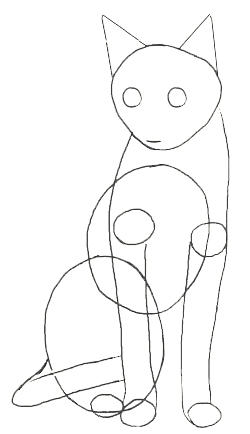 250x434 How To Draw A Cat