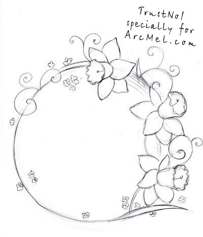 400x466 How To Draw A Rose Flower. How To Draw A Flower Step By Step How