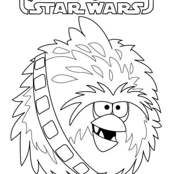 593x600 Star Wars Angry Birds Coloring Pages Kids N Fun 7 Coloring Pages