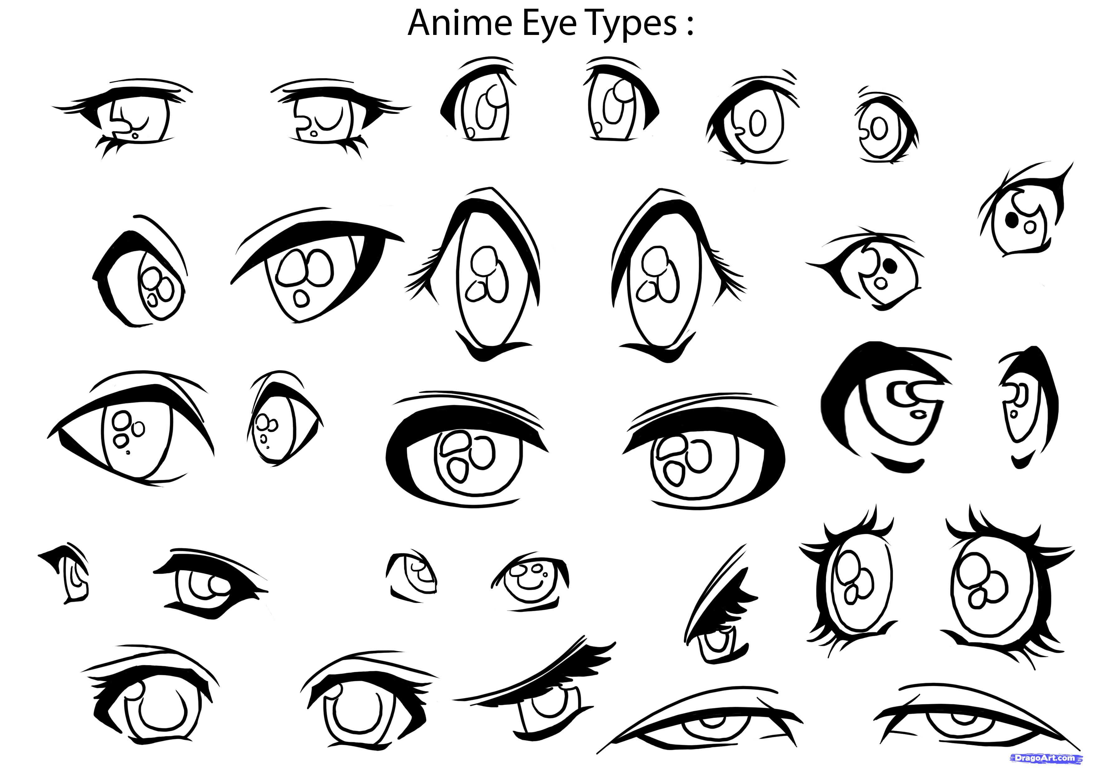 3508x2480 How To Draw Cartoon Eyes Step By Step