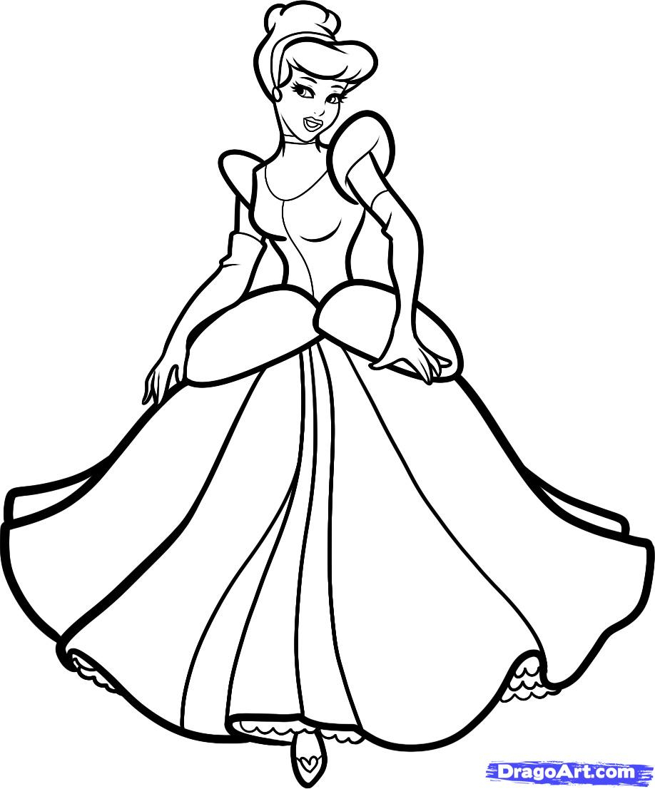 918x1106 Easy Pencil Drawings Of Disney Princesses Step By Step Best