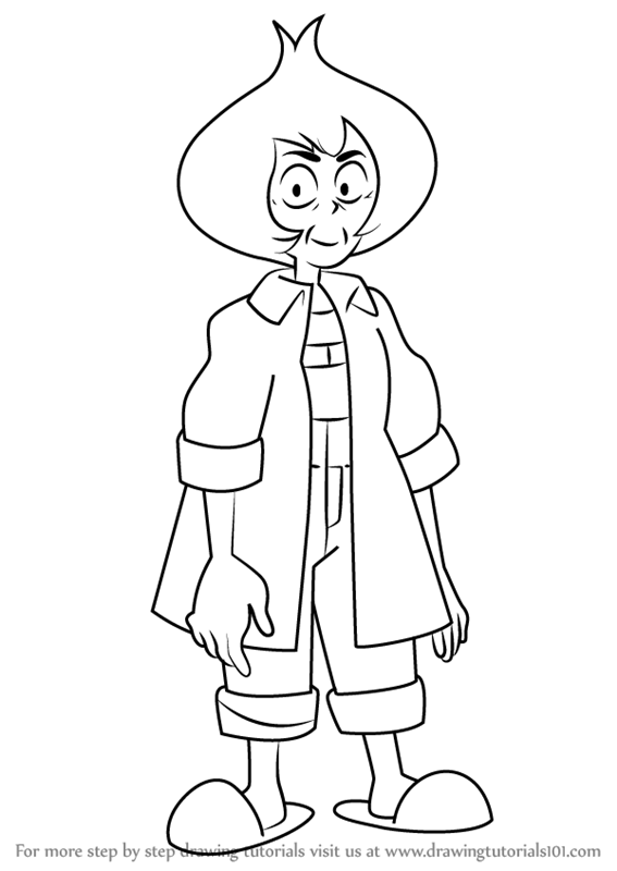 567x800 Learn How To Draw Vidalia Adult From Steven Universe (Steven