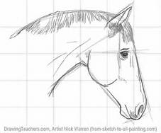 227x188 Easy How To Draw A Horse Head Step By Step
