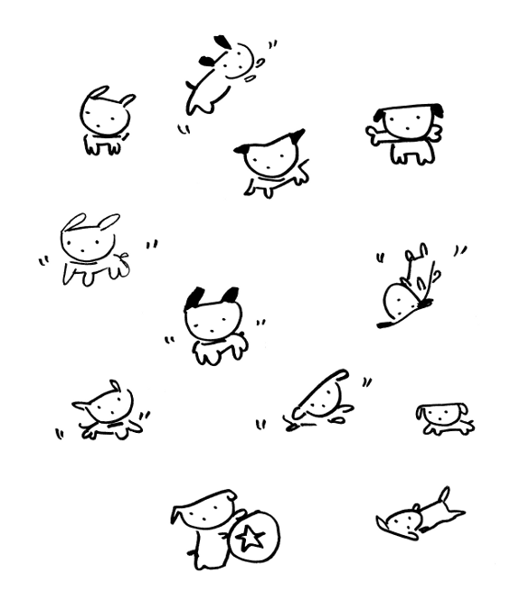 575x655 Cute Dog Drawing For Kids Easy Puppy Pictures To Draw