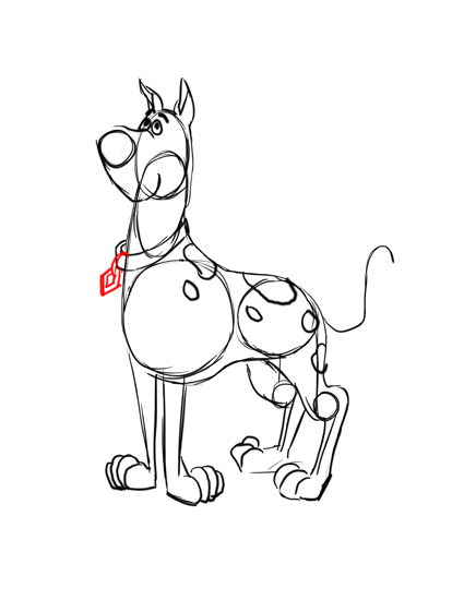 425x550 How To Draw Scooby Doo (With Pictures)