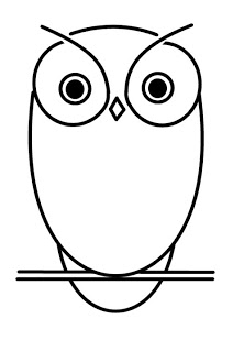 222x320 How To Draw Cartoons Owl