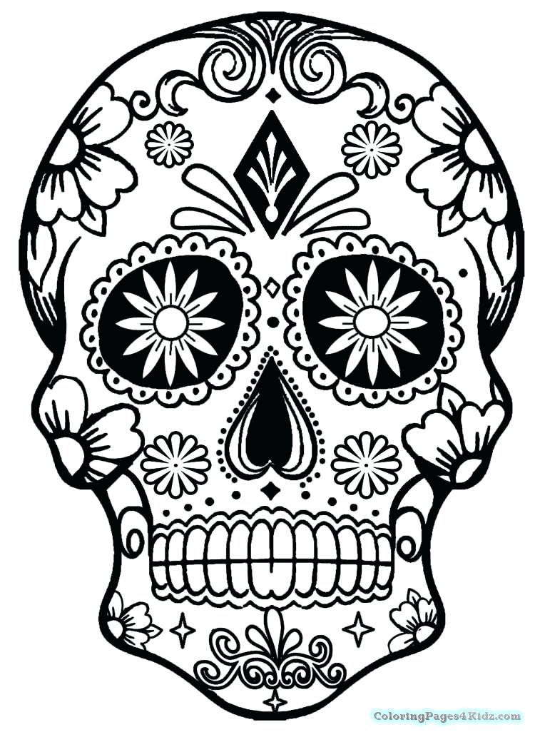 750x1033 Sugar Skull New Year Drawings Merry Christmas Amp Happy New Year