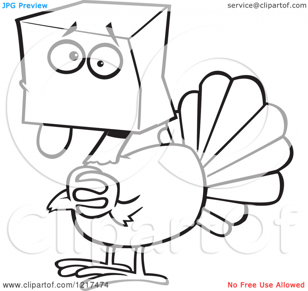 1024x970 Cartoon Turkey Drawing How To Draw A Cartoon Turkey Step Step