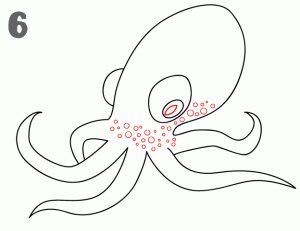 300x231 How To Draw An Octopus