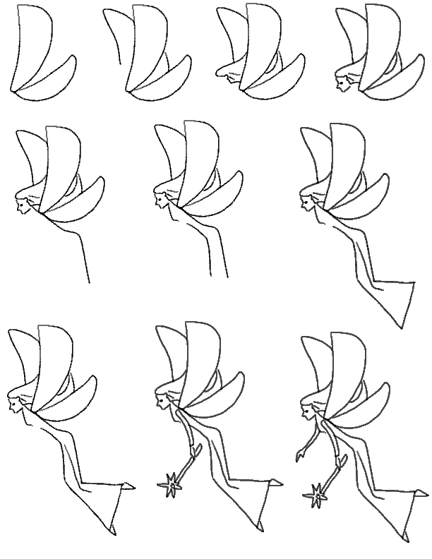 612x792 How To Draw Fairies Step By Step (1) Fantastic Fairies