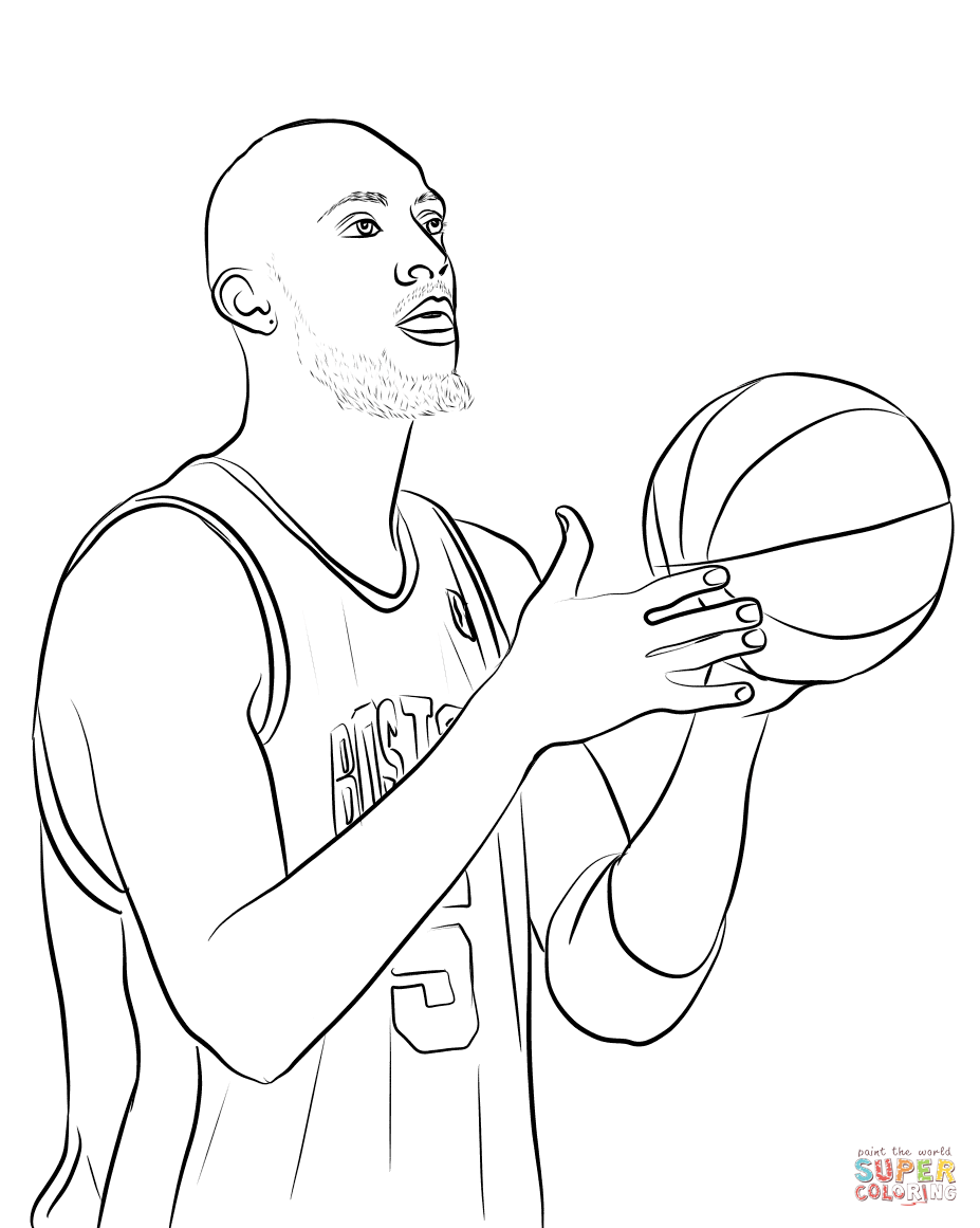 Stephen Curry Basketball Player Coloring Pages Sketch Coloring Page