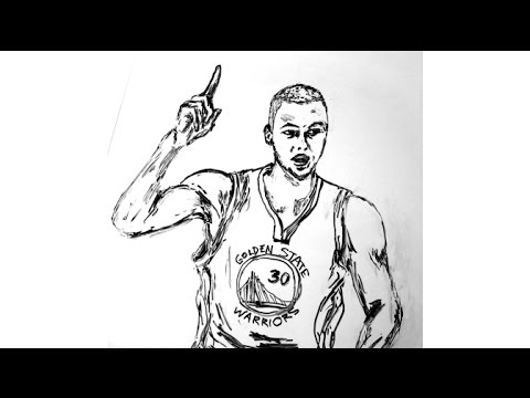480x360 Stephen Curry Fast Drawing