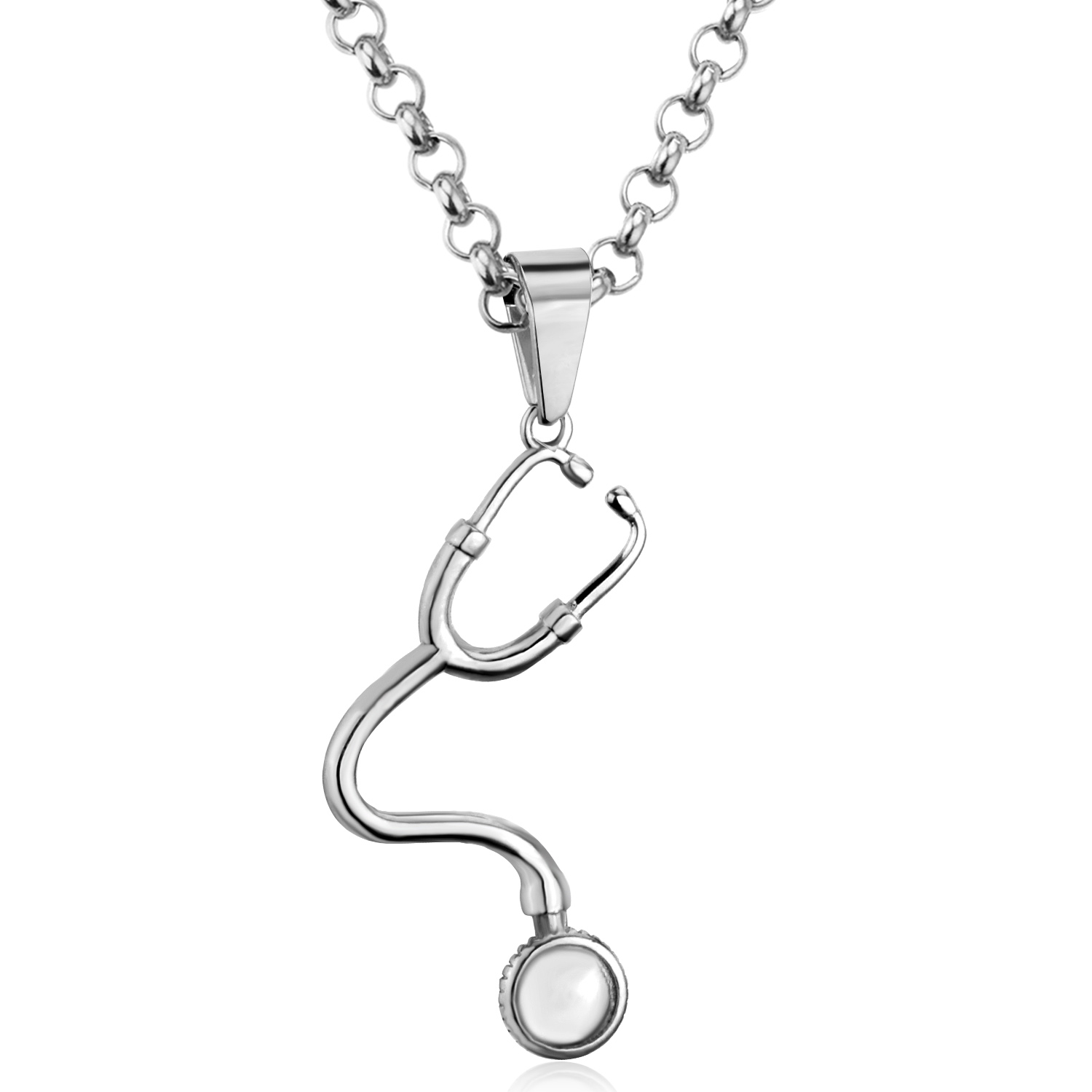 1500x1500 Heart And Stethoscope Pendant