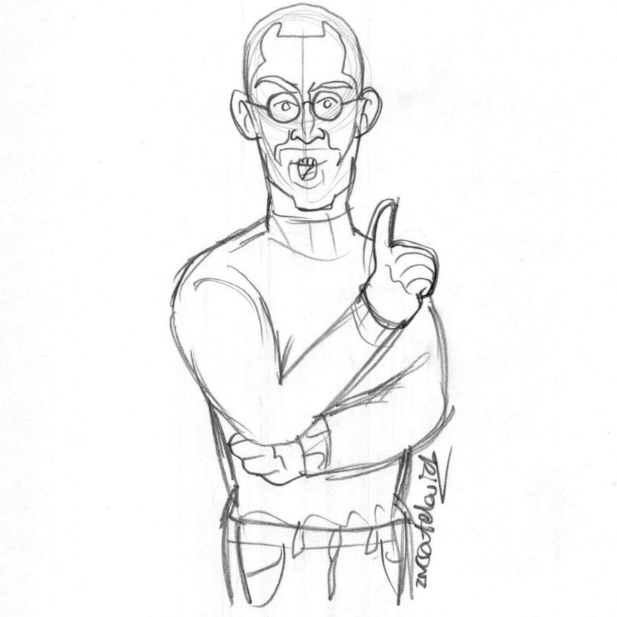 894x894 Steve Jobs (Sketch) By Creativ Ziv