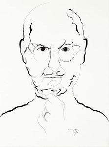 223x300 Steve Jobs Drawings Fine Art America