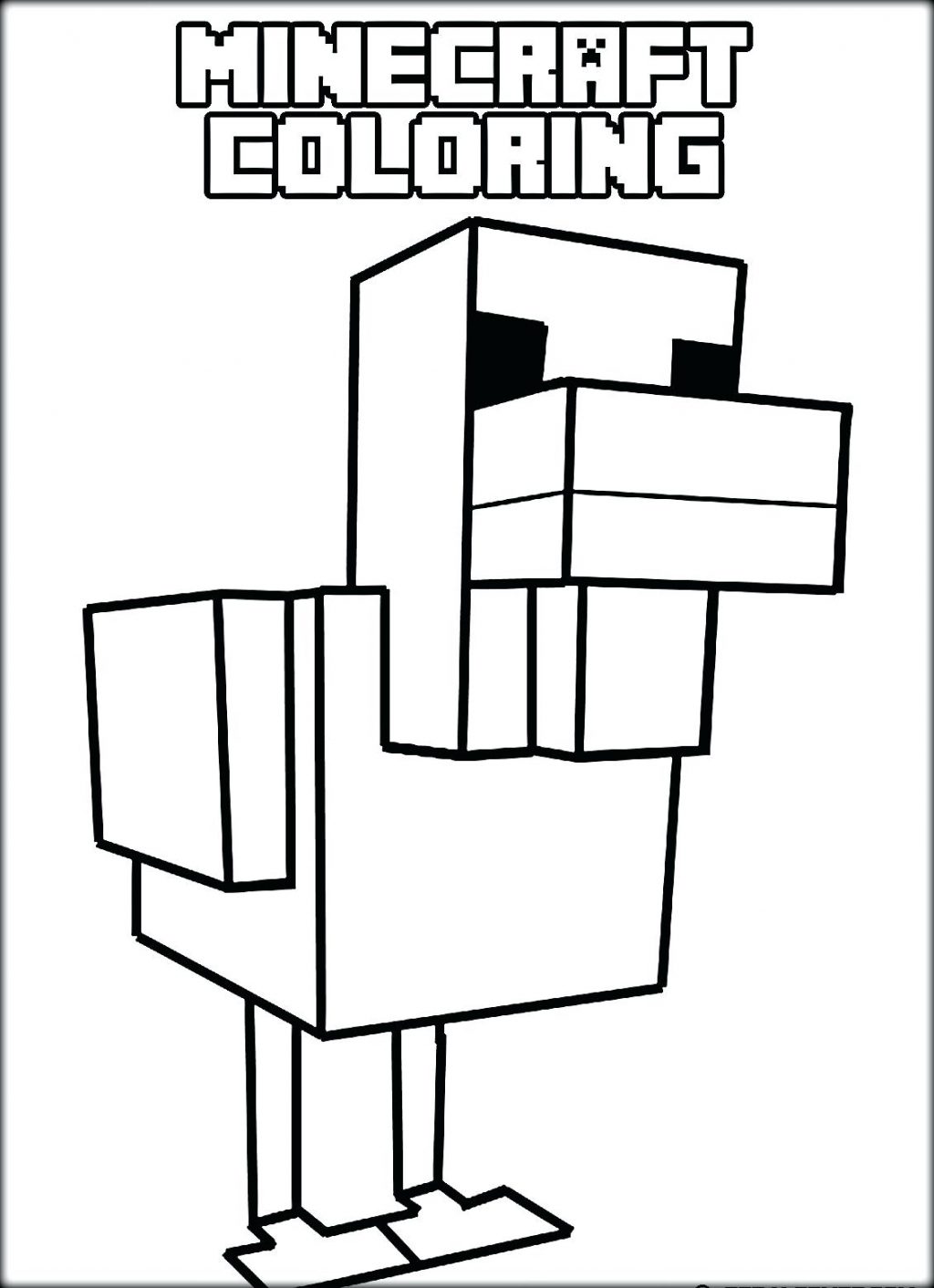 1024x1412 Coloring Page ~ Minecraft Coloring Pages To Print Cupcake Photo 1