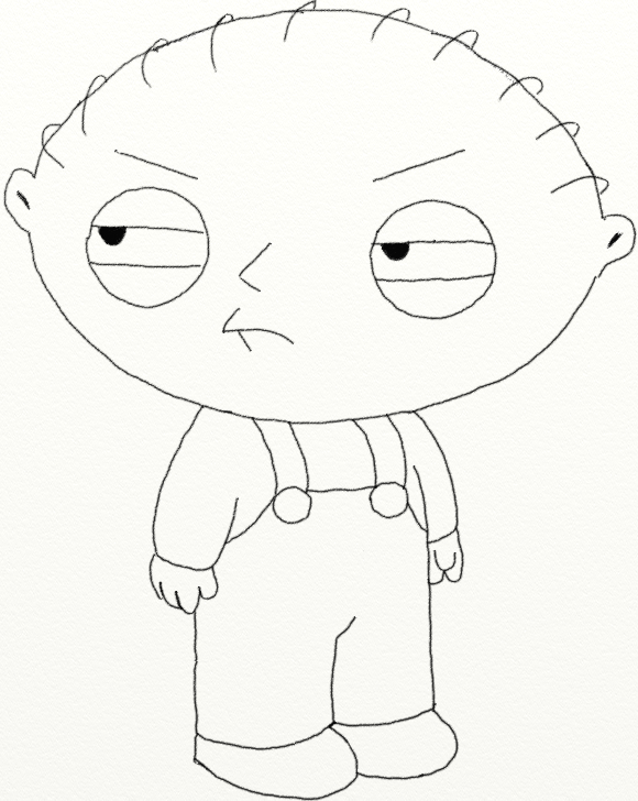 580x728 Stewie Griffin By Jamesbirtles