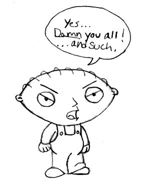 281x365 Stewie From Family Guy Sketch By Jade Beaver