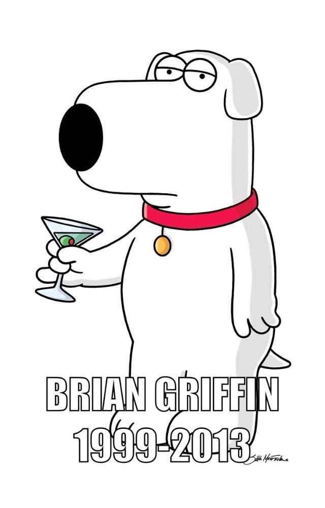 640x1001 Death Of Brian Griffin Family Guy Know Your Meme