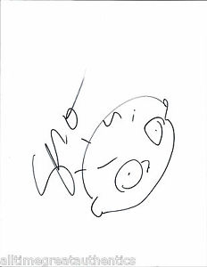 232x300 Seth Macfarlane Hand Drawn Signed Family Guy Stewie Griffin Sketch