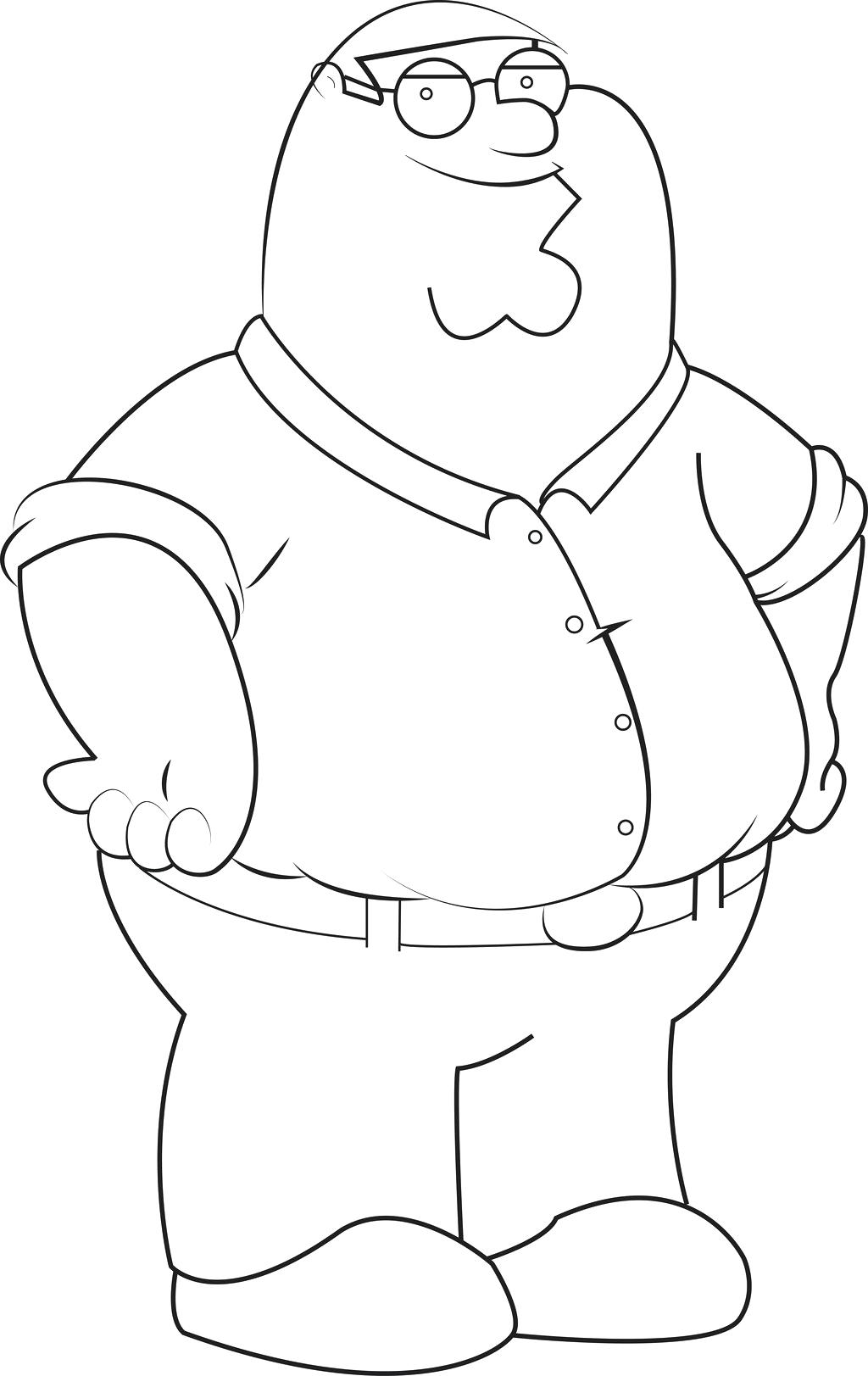 1024x1623 Coloring Stewie Griffin Coloring Pages