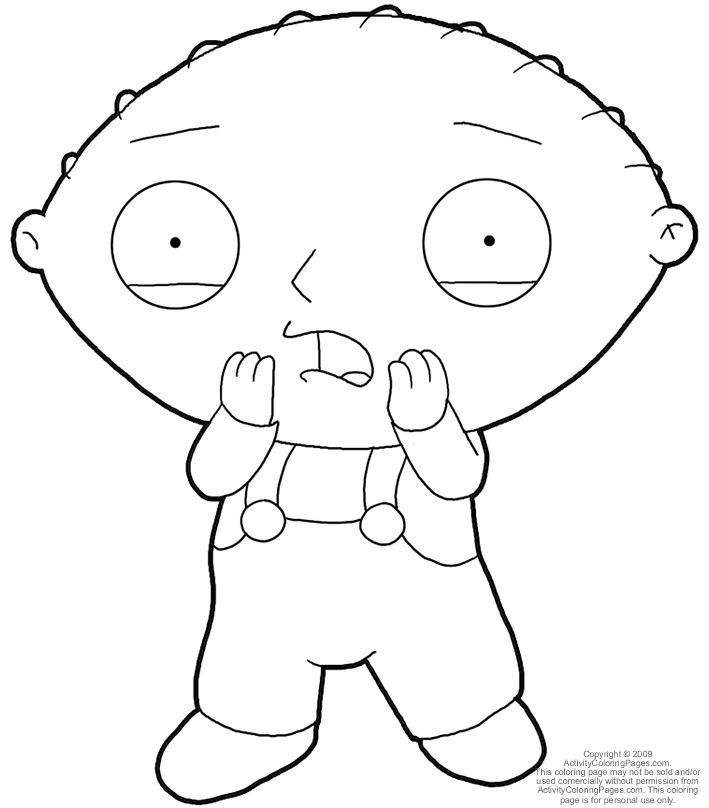 709x808 Stewie Coloring Pages Coloring Page For Kids