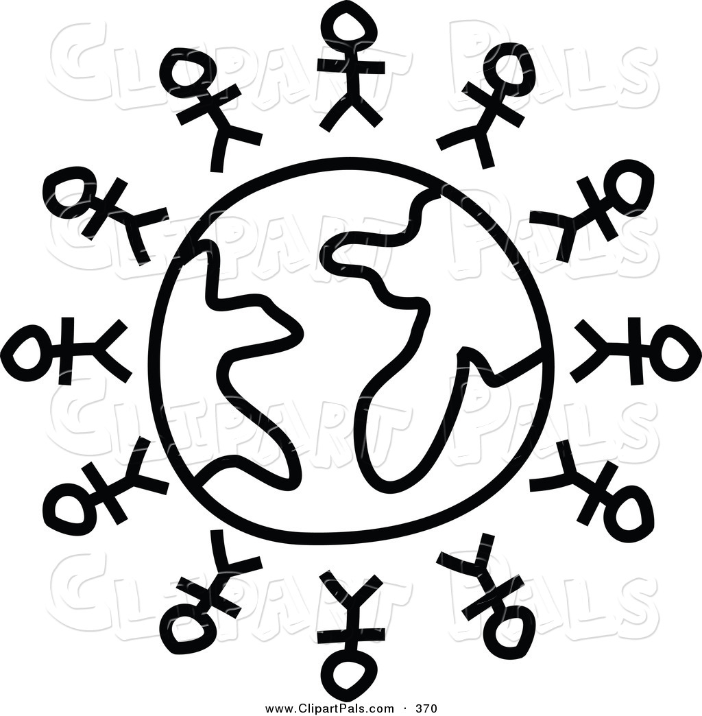 1024x1044 Pal Clipart Of Black And White Stick Figure People Standing Around