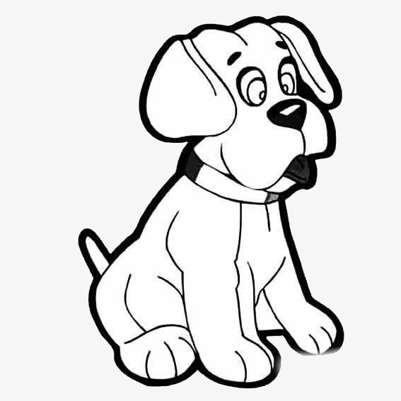 567x567 Puppy Want To Sleep, Cartoon, Hand Painted, Stick Figure Png Image