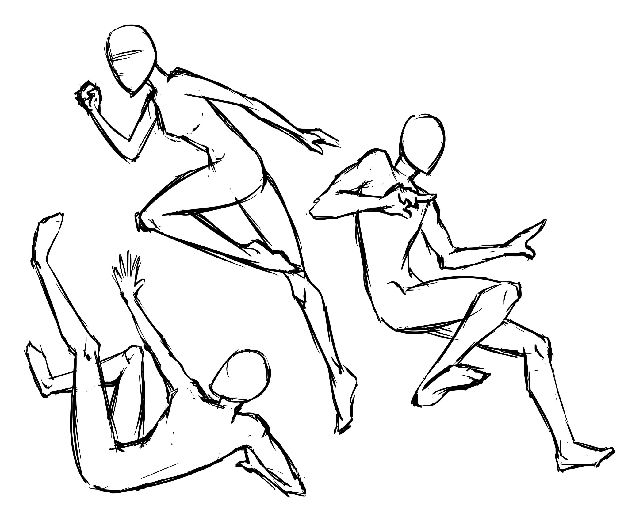 2035x1693 Standing Drawing Poses