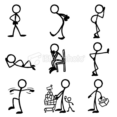 380x380 Stick Figure Family High Quality Decals Stick Figure Family