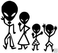 236x216 Funny Car Window Decals Family